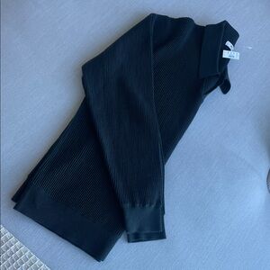 Madewell Cotton Shaker-Stitch Johnny-Collar Sweater Polo